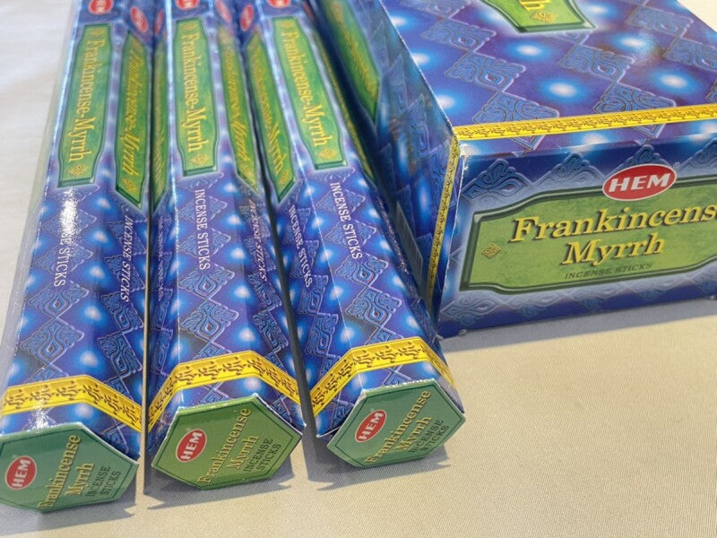 【有名霊媒師絶賛】傷ついた心を癒し前向きに♪フランキンセンスミルラ香