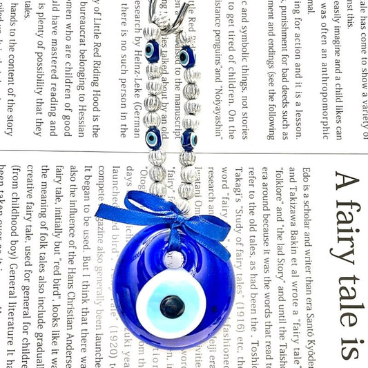 魔除けのお守り★ナザールボンジュウ★飾りリボンM