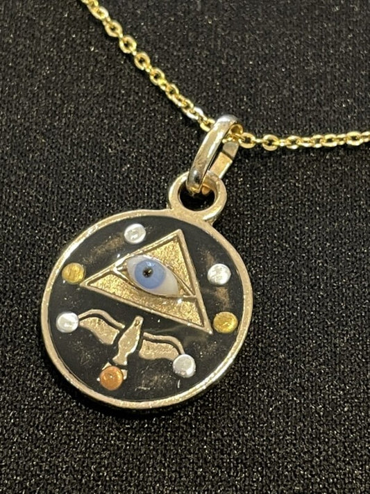 プロも認める! 全てを可能にする最強のタリスマン!プロビデンスの目&テトラグラマトン ブラック