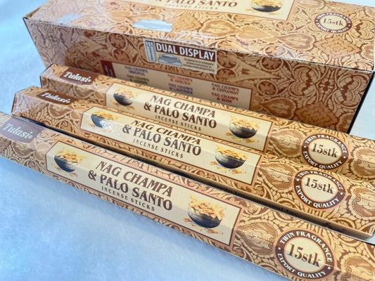 浄化のための聖なる樹パロサント&ナグチャンパ 香