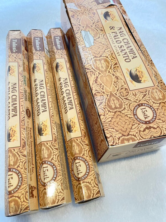 浄化のための聖なる樹パロサント&ナグチャンパ 香