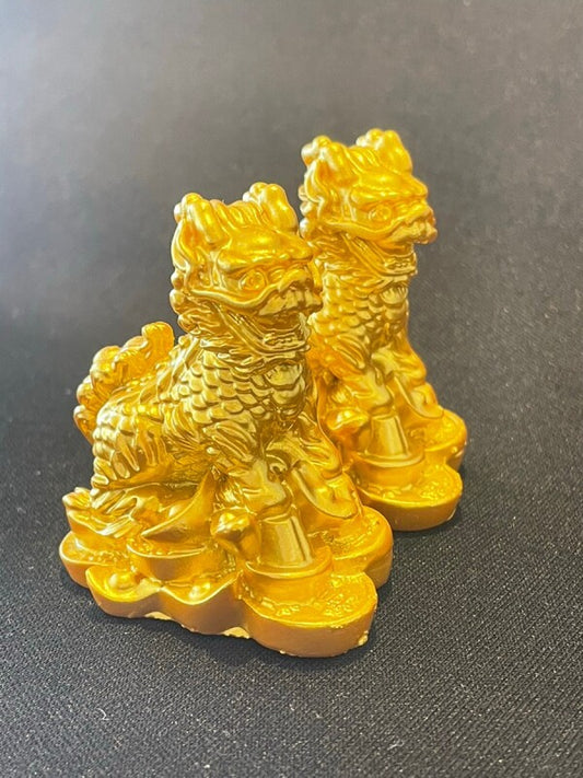 対人トラブル改善・災厄を未然に防ぎ幸福を招く聖獣★金麒麟(キリン)樹脂製