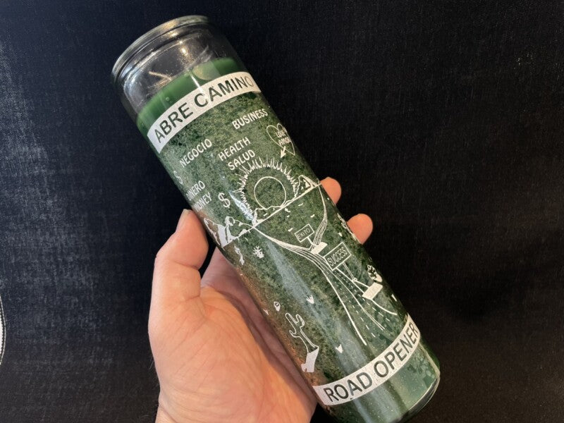 人生における全ての道が開けるキャンドル!Green