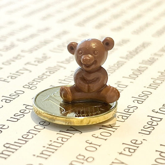 不安を癒やし安らぎをもたらす★ラッキーコイン☆テディベア(カラーはお任せ)