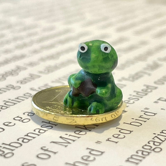 繁栄と豊穣・出世のラッキーコイン☆カエル(楽器はお任せ)