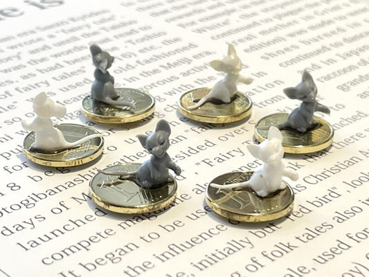 財力の象徴・子孫繫栄のラッキーコイン☆ネズミ(色はお任せ)