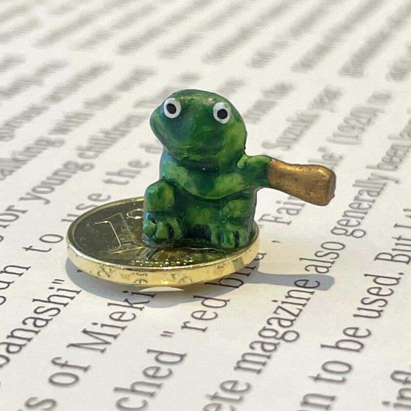 繁栄と豊穣・出世のラッキーコイン☆カエル(楽器はお任せ)