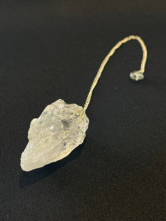 悩み事の答えを導き出す!あなたを輝かせる願い石★虹入りレインボークリスタル ペンデュラムB
