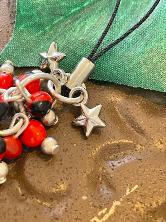 幸運の扉を開ける♪幸運のワイルーロ☆ストラップ 鍵&願望成就の星