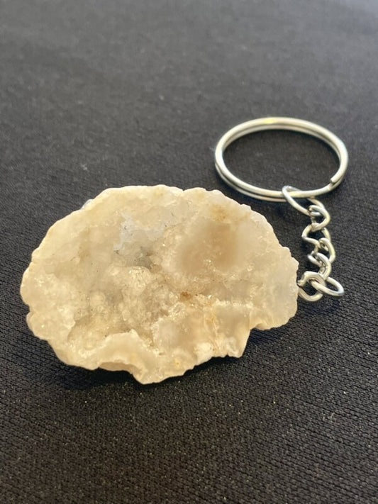 マネーボックス!財宝を集める!【龍穴】トレジャーメノウキーホルダー 原石タイプBB