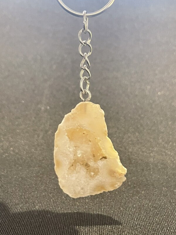 マネーボックス!財宝を集める!【龍穴】トレジャーメノウキーホルダー 原石タイプCC