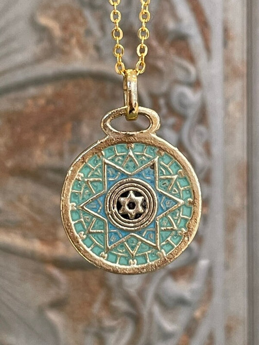 幸運体質への道しるべ!最強のタリスマン★運を引き上げ、悩みを解く魔法陣 五六芒星★C