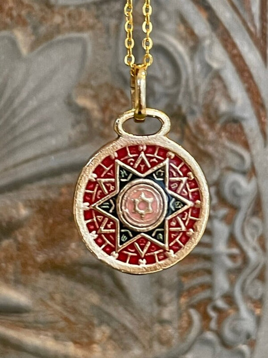 幸運体質への道しるべ!最強のタリスマン★運を引き上げ、悩みを解く魔法陣 五六芒星★E