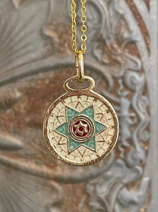 幸運体質への道しるべ!最強のタリスマン★運を引き上げ、悩みを解く魔法陣 五六芒星★D