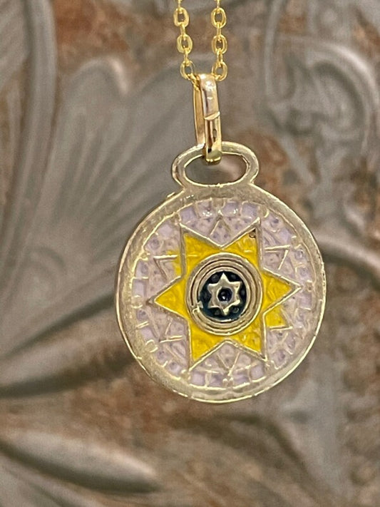 幸運体質への道しるべ!最強のタリスマン★運を引き上げ、悩みを解く魔法陣 五六芒星★N