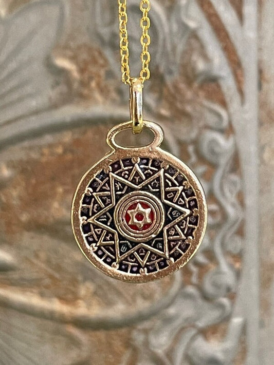 幸運体質への道しるべ!最強のタリスマン★運を引き上げ、悩みを解く魔法陣 五六芒星★G