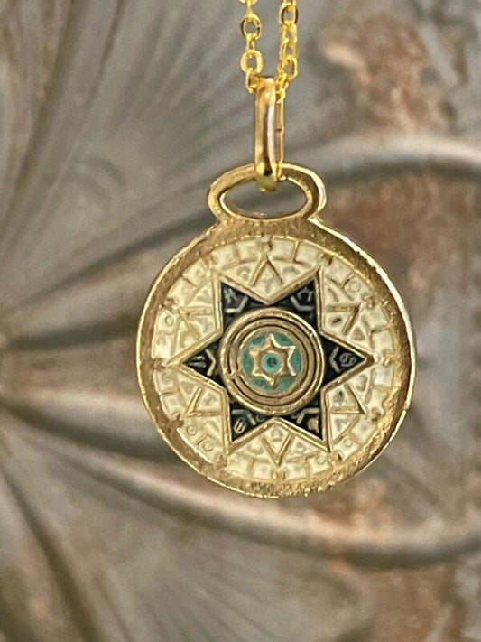 幸運体質への道しるべ!最強のタリスマン★運を引き上げ、悩みを解く魔法陣 五六芒星★J