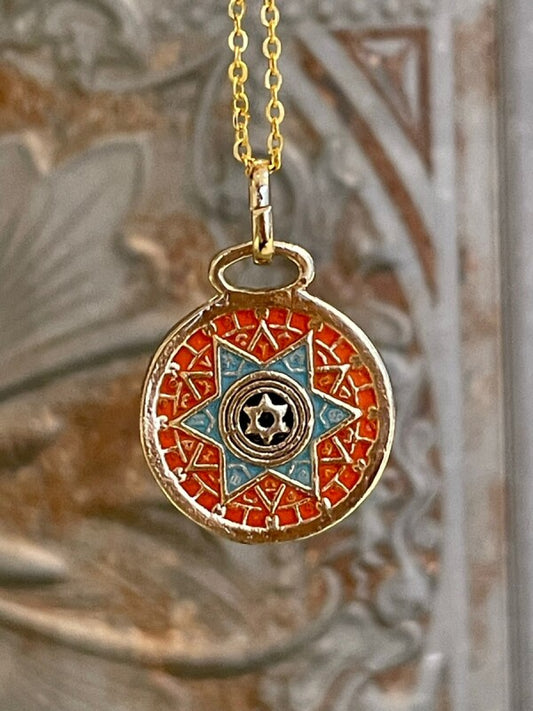 幸運体質への道しるべ!最強のタリスマン★運を引き上げ、悩みを解く魔法陣 五六芒星★F