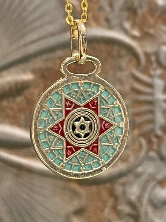 幸運体質への道しるべ!最強のタリスマン★運を引き上げ、悩みを解く魔法陣 五六芒星★R