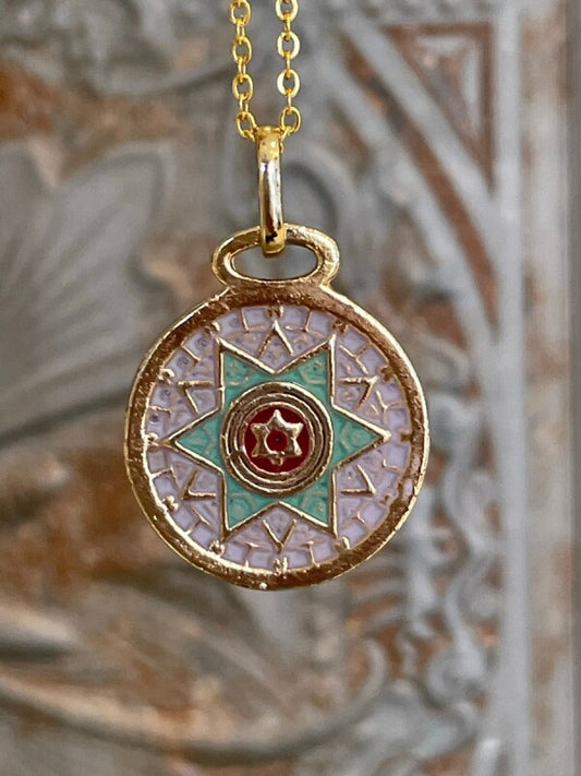 幸運体質への道しるべ!最強のタリスマン★運を引き上げ、悩みを解く魔法陣 五六芒星★B