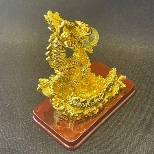 最大の開運力!運気爆上がり!【権威の象徴】五本爪★金昇龍(小)