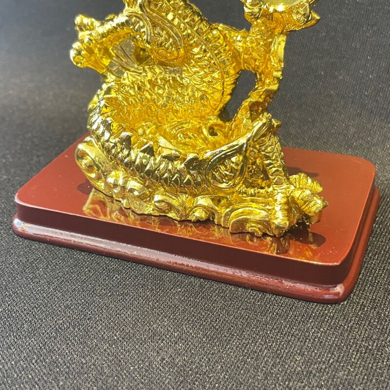 最大の開運力!運気爆上がり!【権威の象徴】五本爪★金昇龍(小)