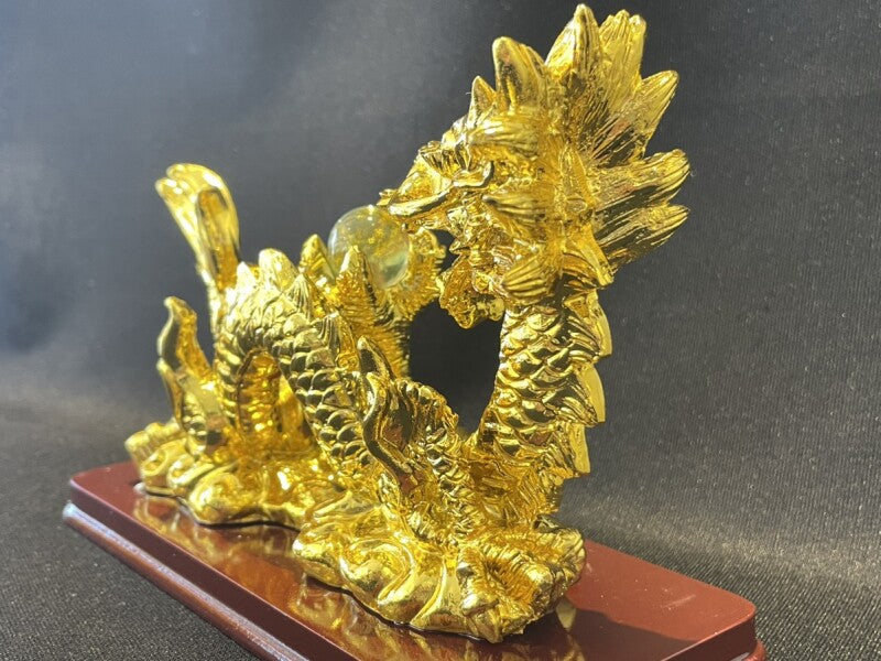 運気の波に乗る!ツキが回って来る!【皇位の象徴】四本爪★金飛龍