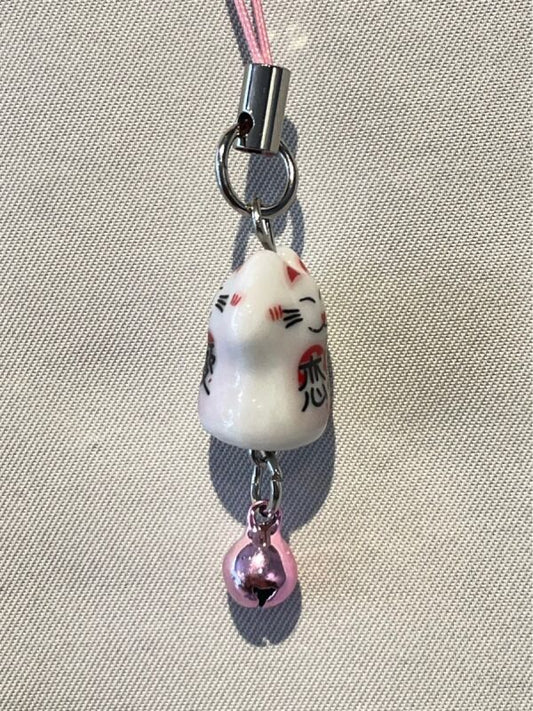 恋愛運を招く♪ 縁招き猫ストラップ