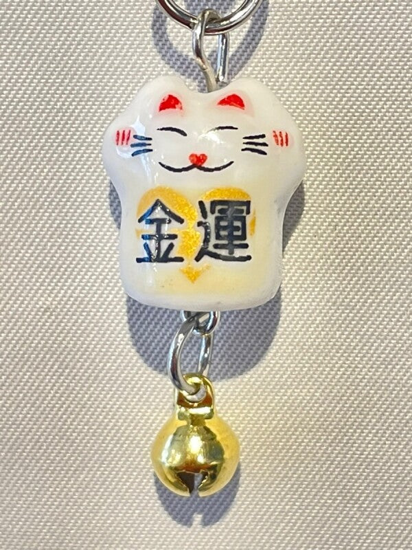 金運を招く♪ 縁招き猫ストラップ
