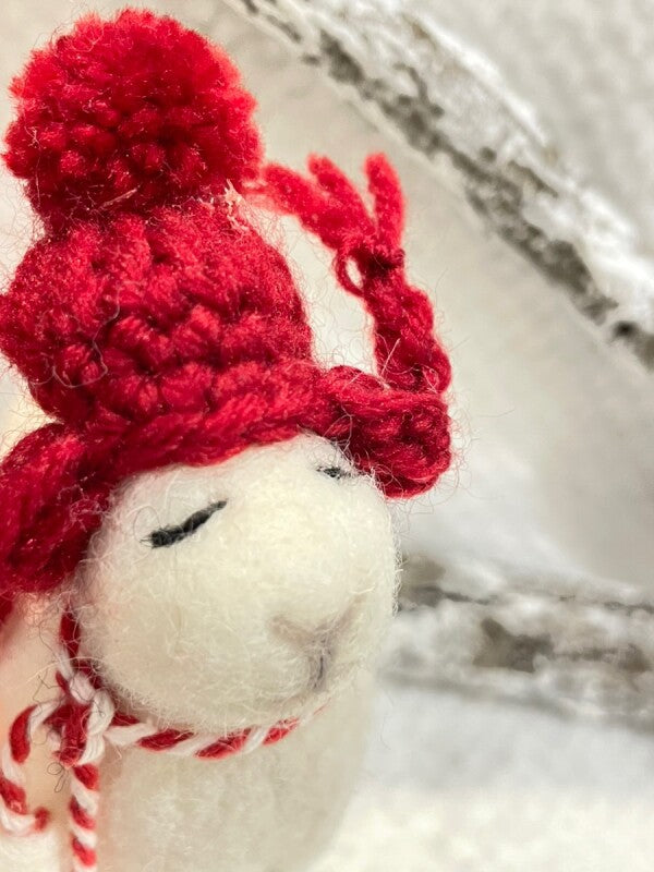 もこもこ♪働き者・オシャレなアルパカちゃん♪