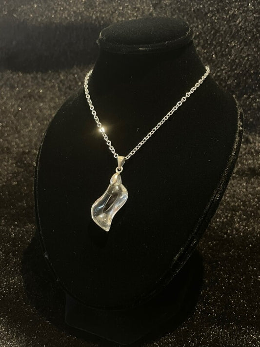 万能の強運石★水晶AAAウエーブネックレス 浄化