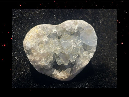 生涯悩まない!問題解決へと導く石 セレスタイトハート原石