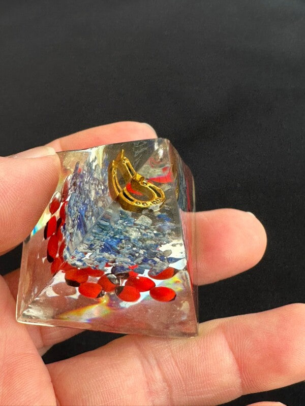 幸運の実☆ぎっしり!ピラミッド ワイルーロ ブルー