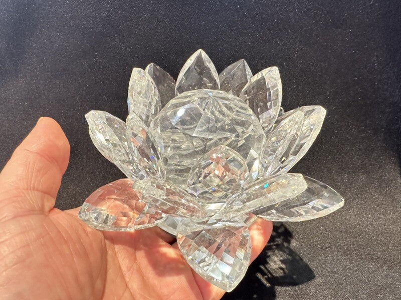 最高の浄化力!回転するクリスタル・サン・キャッチャー☆蓮花 エクストラ