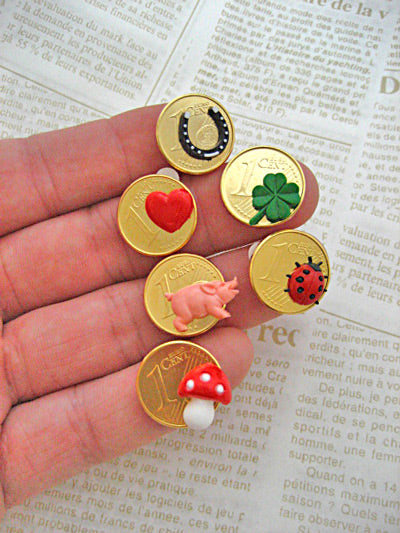 幸福の使者 ラッキーコイン☆煙突掃除人 2個セット