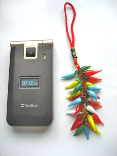 厄払い・魔除けに!カラフル★ジャラジャラ唐辛子