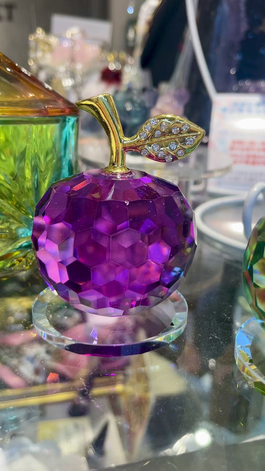 心配事を燃やし、傷付いた人間関係を修復する♪ クリスタル紫林檎【平和のシンボル】