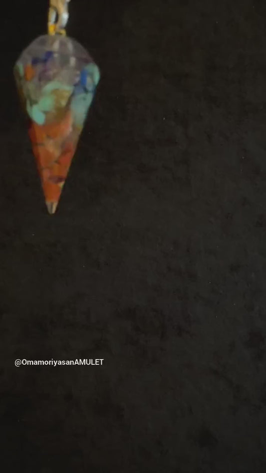 悩み事の答えを導き出す!チャクラを活性化し心身のバランスを整える! 7チャクラ・ペンデュラム