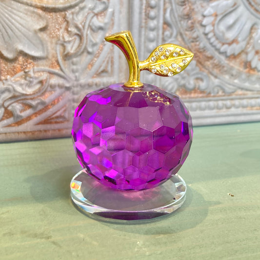 心配事を燃やし、傷付いた人間関係を修復する♪ クリスタル紫林檎【平和のシンボル】