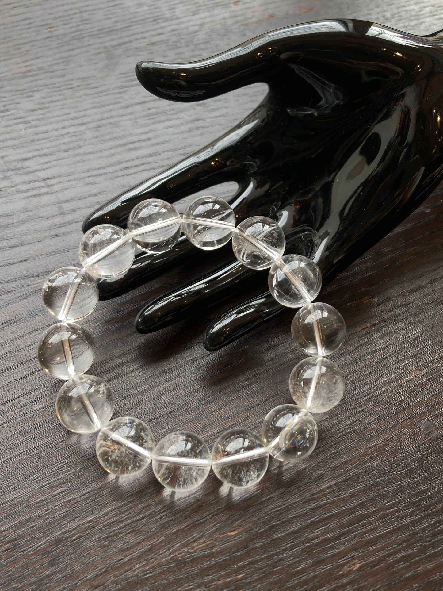 天然物!超大玉!最高の浄化力!大玉天然水晶ブレスレット