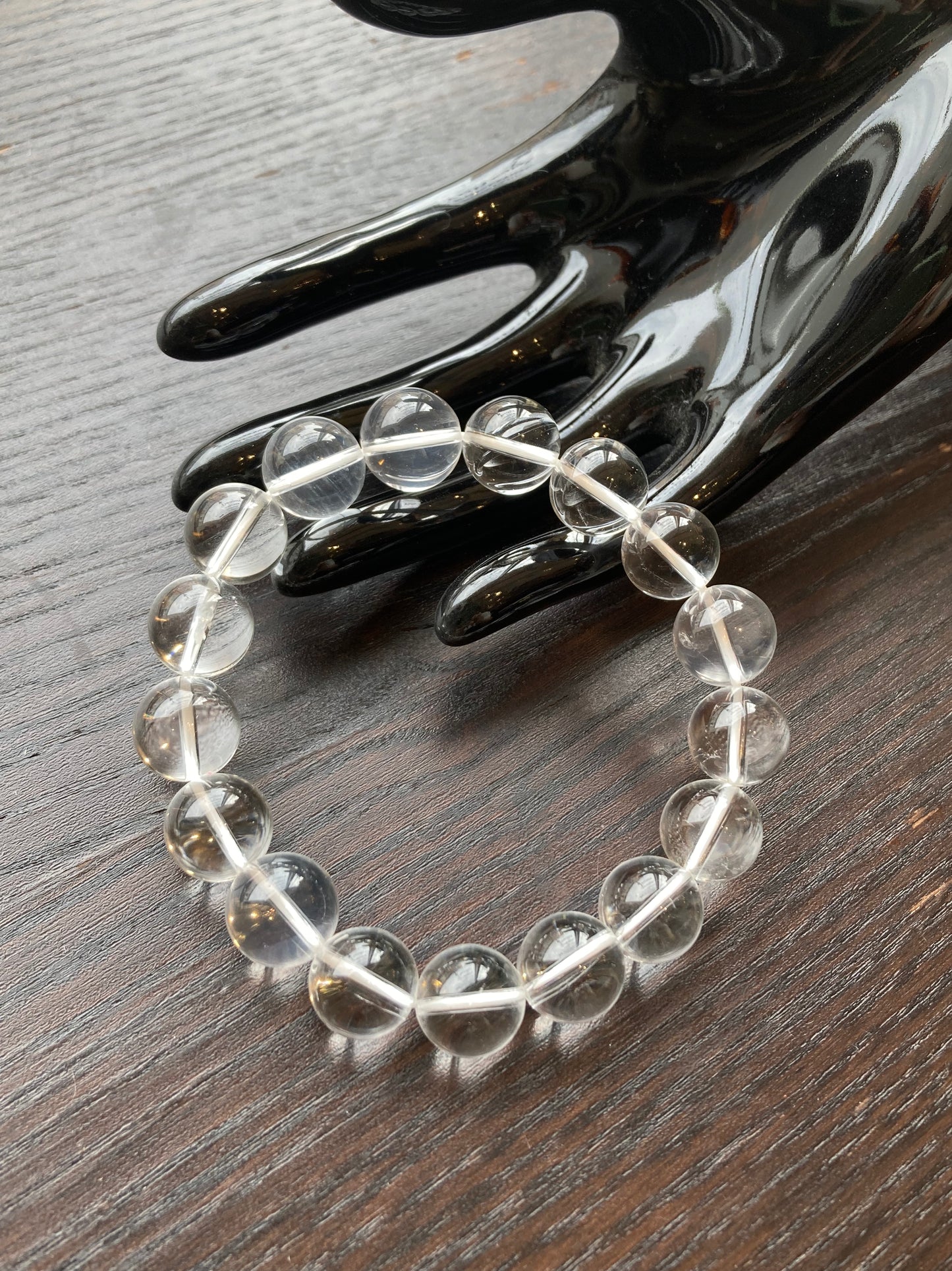 最高の浄化力!大玉本水晶ブレスレット