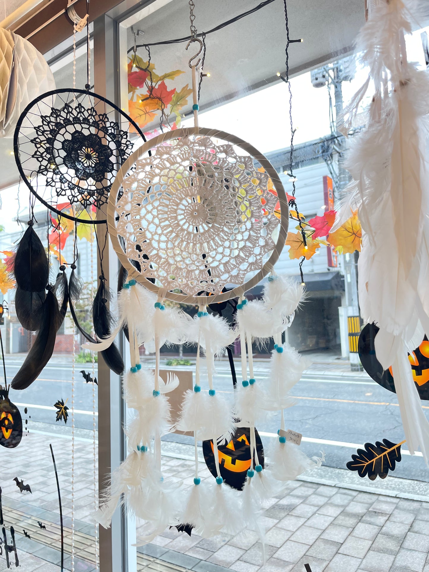 悪いものを消滅させ夢を掴む!ラージ ドリームキャッチャー クロシェL