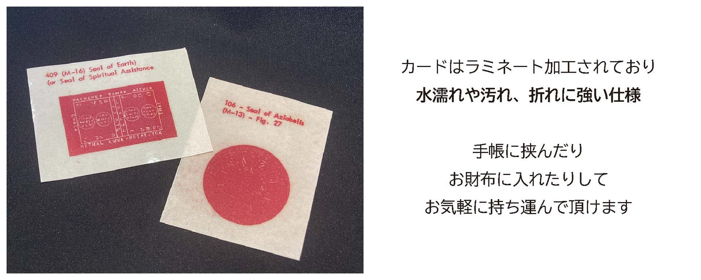 大きな厄災からまぬがれる魔術カード Earth