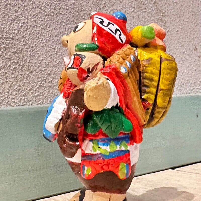 ボリビアン陶器エケコ（エケッコー）人形 B
