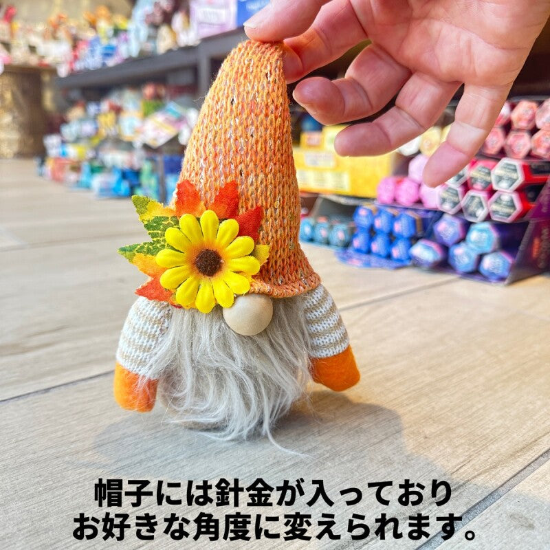 お金のありかを教えてくれる！宝物の守護者 伝説の妖精gnome（ノーム）オータムとんがりおひげ