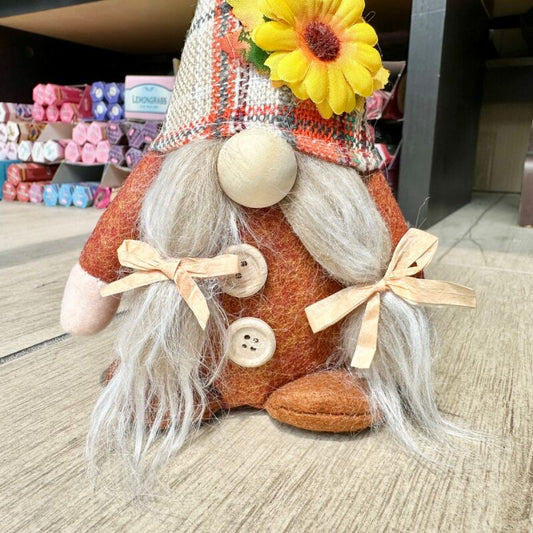 お金のありかを教えてくれる！宝物の守護者 伝説の妖精gnome（ノーム）オータムお座りおさげB