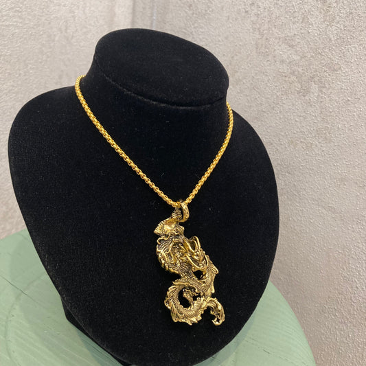 最強の開運力!ドラゴンネックレスG