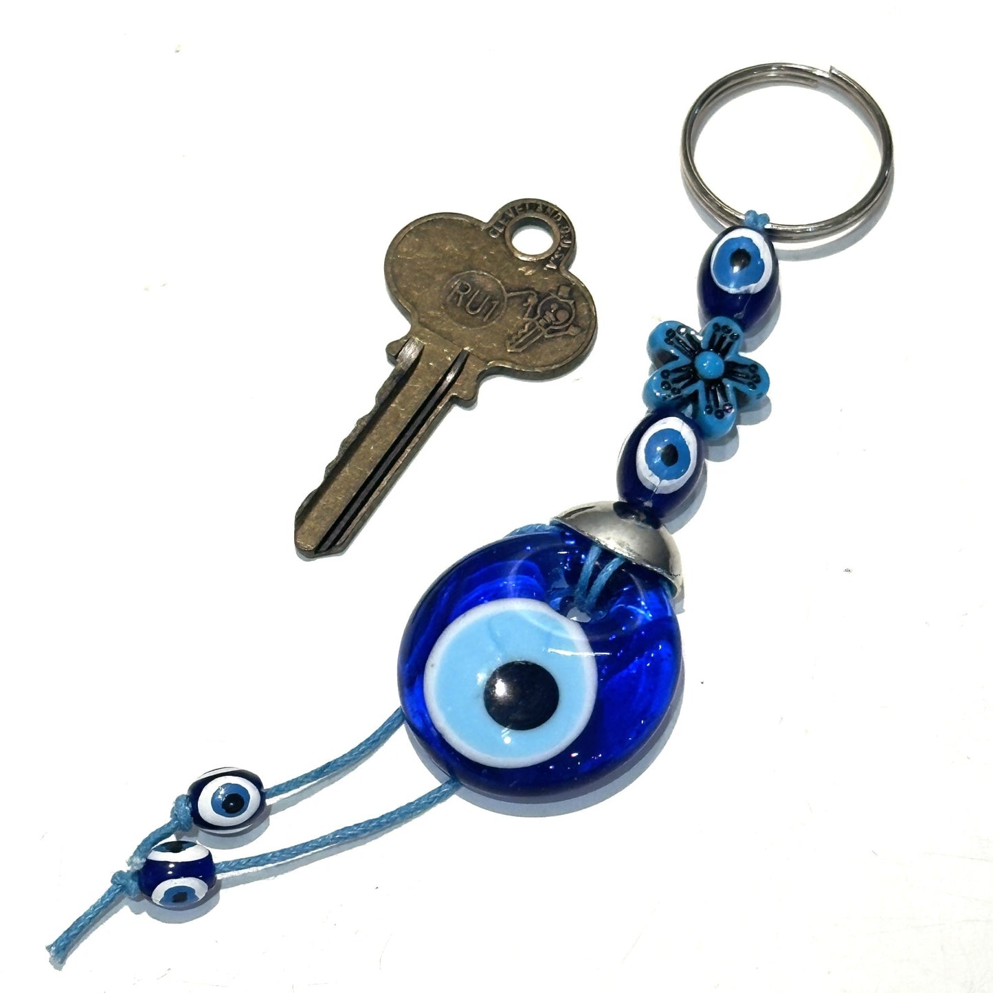 魔除けのお守り☆ナザールボンジュウキーホルダー C
