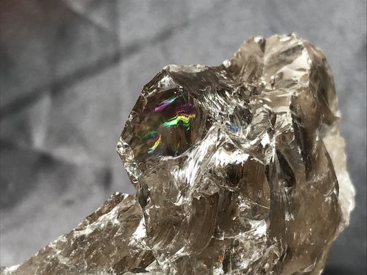 あなたを輝かせる願い石🌈虹入り煙水晶 A