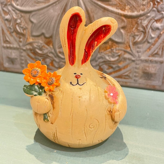 まんまるウサギ置物R 運気上昇・飛躍